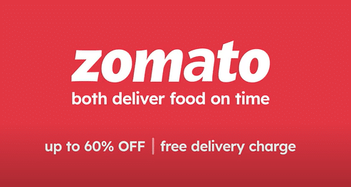Zomato delivery app