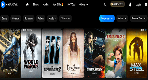 free movies online site