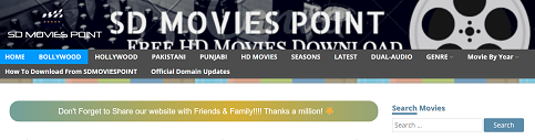 Sd Movies Point Download – Bollywood, Tamil, Telugu Movies Free