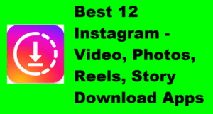 instagram video download apps