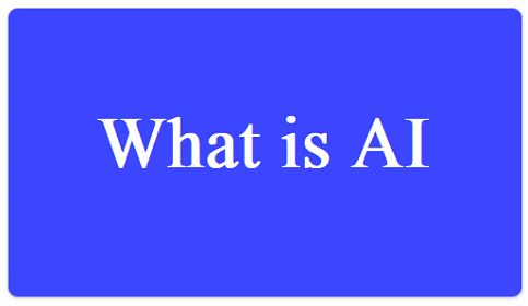 AI क्या है? (What is AI?)